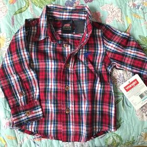 Plaid Button Down